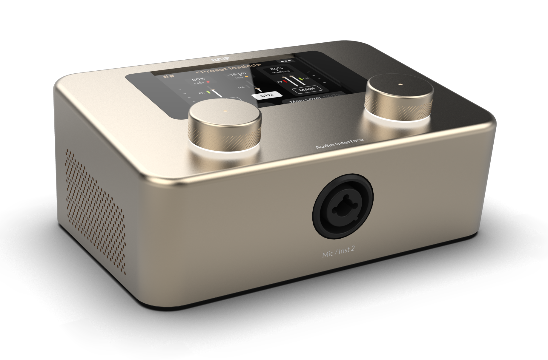 Liquid Audio Interface - Front Panel 3