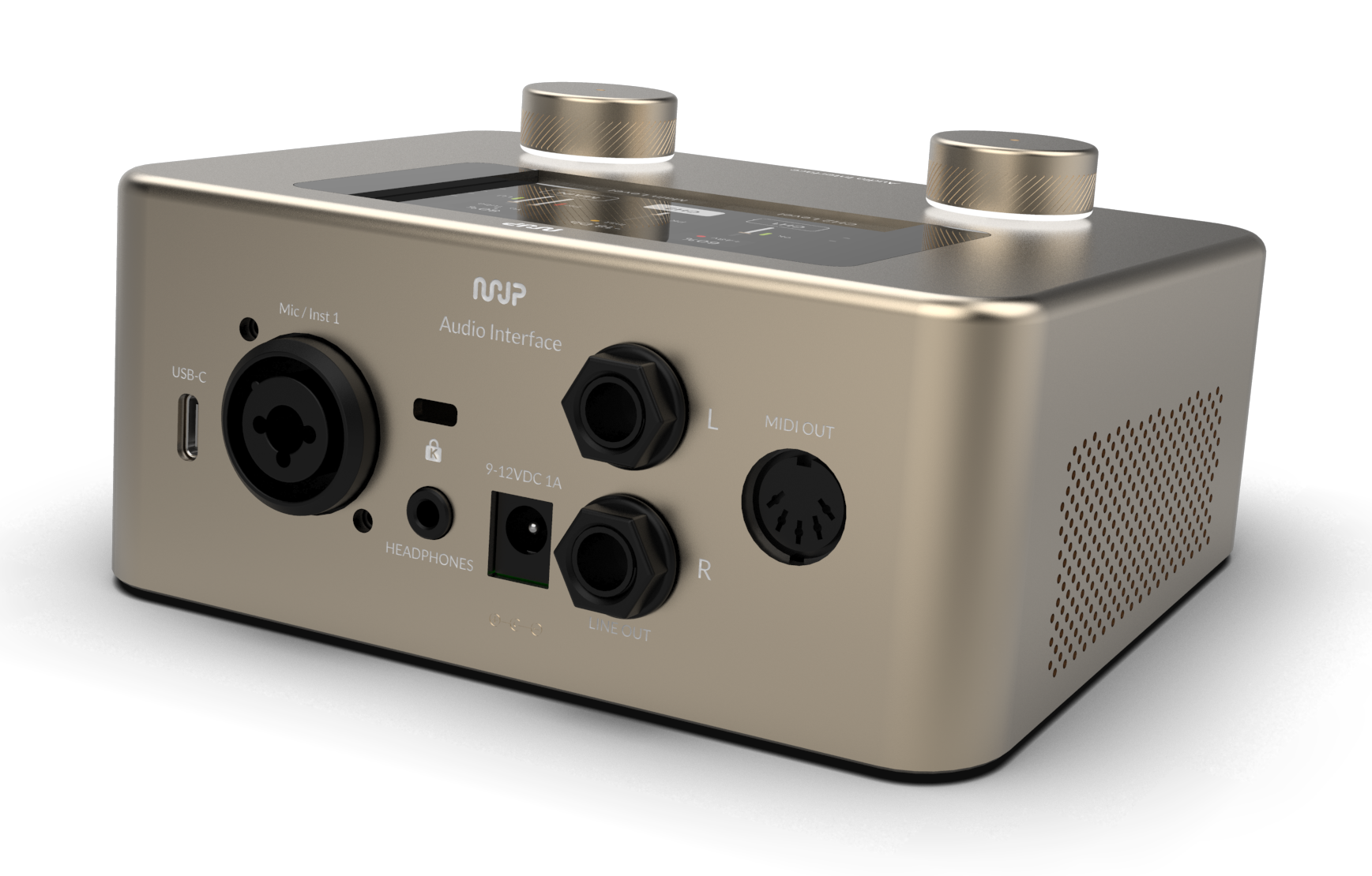 Liquid Audio Interface - Back Panel