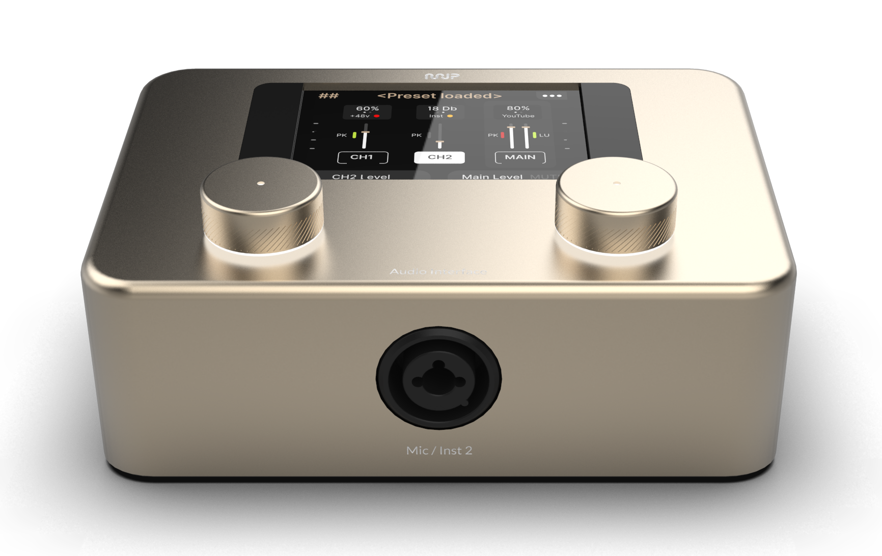 Liquid Audio Interface - Front Panel 1